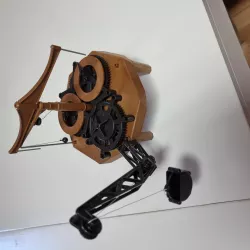 Da Vinci Flying pendulum clock