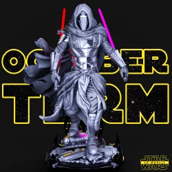 Darth Revan Sculpture - Star Wars 3D Models - Tested and Ready for 3D printing