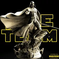 Darth Vader Sculpture - Star Wars 3D Models - Tested and Ready for 3D printing