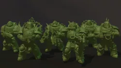 Dead Marines of Pestilence ( build kit)