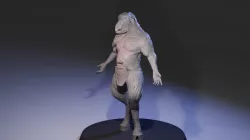 Decaying Fantasy Goat-man 2