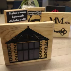 Decoration to stick HOME