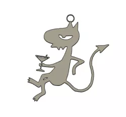 disenchantment luci keychain
