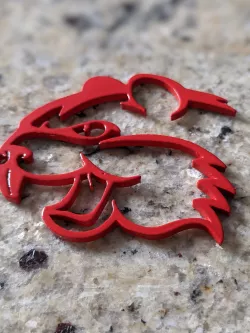 Dodge HellCat Logo Digital File (.STL File)