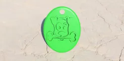 Dog keychain v4