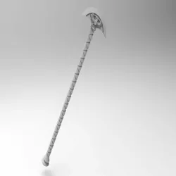 Dusty Sorcerer's Fan Axe