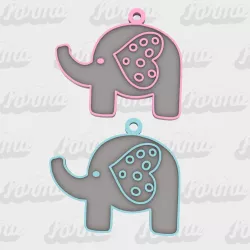 Elephant Keychain