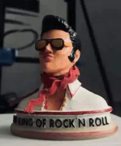 Elvis Presley The King Of Rockn Roll 3D Model STL