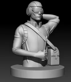Engineer Man Figure #CyborgAwakening