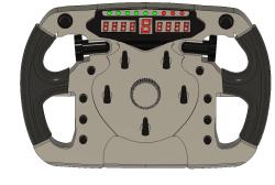 STL file F1 steering wheel - F1 steering wheel 🛞・3D printer model to  download・Cults