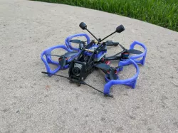 FlexRC Ascent 3" DJI Air Unit Mount, Brace, and Camera Extension