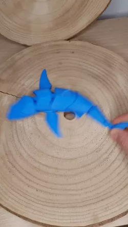 Flexy Megalodon Shark