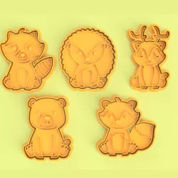 forest animal cookie cutters / forest animal cookie cutters