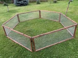 Free run enclosure - construction plan (wood)