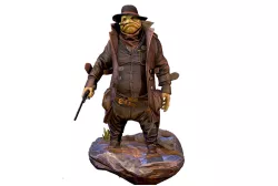 Frog Cowboy Officer 3D Model STL for 3D Printing CNC router 3D print model