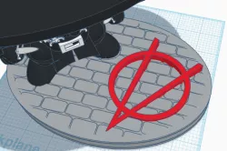FUNKO POP- V FOR VENDETTA - Display Stand