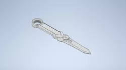 Genshin Impact - Rosaria Dagger