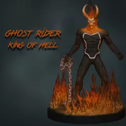 Ghost Rider(King of Hell) - MCP Scale