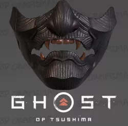 GHOSTS OF TSUSHIMA - Sakai Mask japanese Cosplay costume game