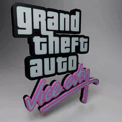 Grand Theft Auto Vice city - Illuminated Sign
