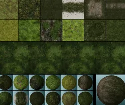 Grass Terrain Textures