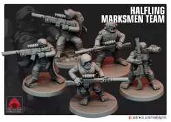 Halfling Marksmen Team