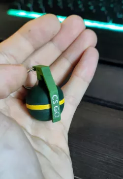 HE GRANADE KEYCHAIN