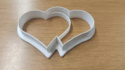 Heart Cookie cutter form - 10cm ( 3.93 inch)
