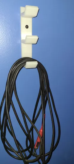 heavy duty cable holder with hole for screw