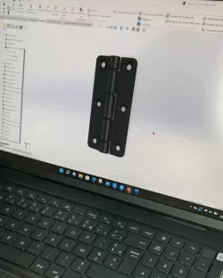 Hinge 6 holes 40x80mm