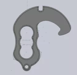 Hook COVID door opener latch and key covid 19
