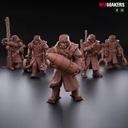 Ice Warriors - Artillery crew of the Imperial Force