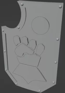 Imperial Fist Shield #1