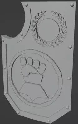 Imperial Fist Shield #2