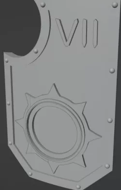 Imperial Fist Shield #4