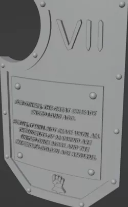 Imperial Fist Shield #5_eng