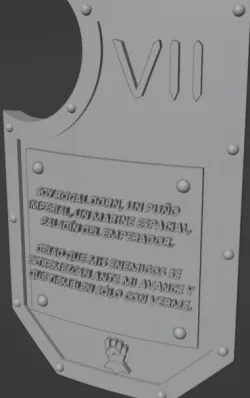 Imperial Fist Shield #5_eng