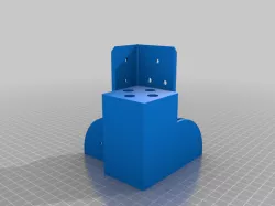 Invisible Hinge 4mm Acryl