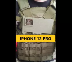 IPHONE 12 pro PALS Armor Plate Carrier Phone Mount