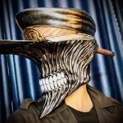 Katana Man Helmet - Chainsawman Cosplay