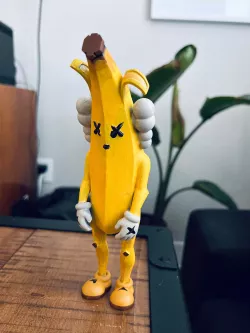 Kaws Mr. Peely Fortnite Banana Doll