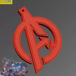 KEYCHAIN AVENGERS SYMBOL no. 3