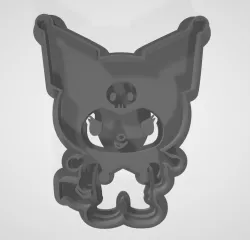 Kuromi cookie cutter