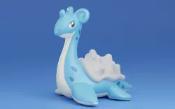 Lapras 3D print model