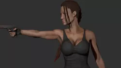 Lara Croft 3D Print