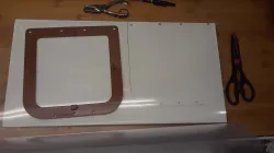 Layover Trace & Cut Template for Prusa RC2 Covid Face Shield