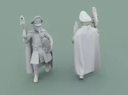 Legion Of Metal Commisar with Cape