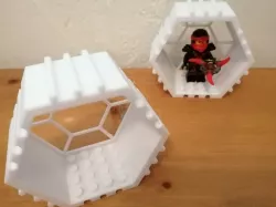 Lego Figurine Display - Hive Module