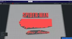 locksmith/plate Marvel Spider Man Miles Morales