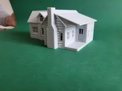 Log cabin house